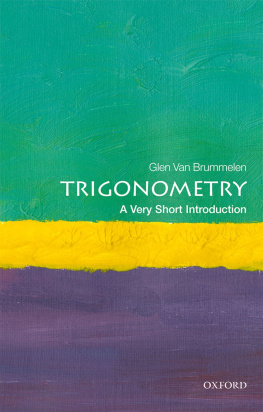 Glen van Brummelen - Trigonometry: A Very Short Introduction