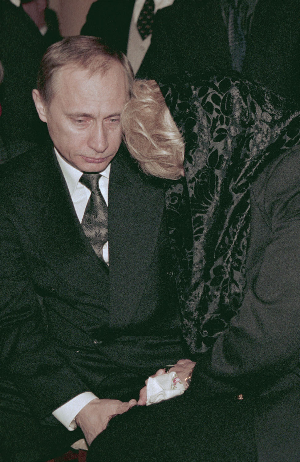 Putin comforted Lyudmilla Narusova the widow of his former mentor Anatoly - photo 19
