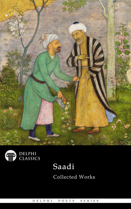 Saadi Shirazi (Author) - Delphi Collected Works of Saadi