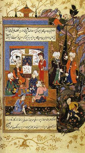 Ancient depiction of Rumi gathering Sufi mystics c 1594 An Ottoman era - photo 13