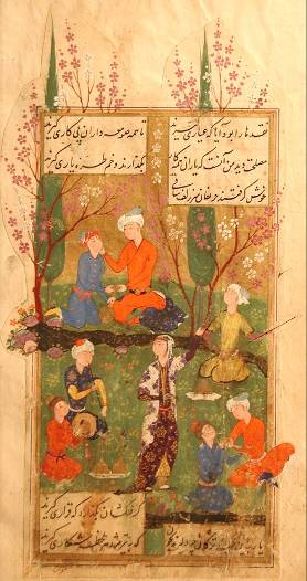 Divan of Hafez Persian miniature 1585 A collection of ghazals with - photo 13