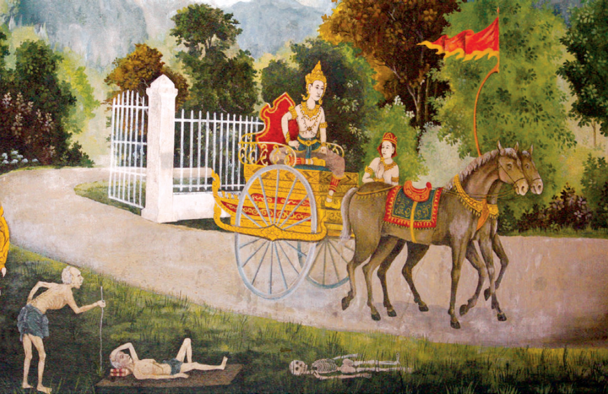 Prince Siddhartha being driven out of his fathers palace by Channa ONE Will - photo 3