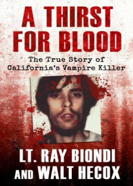 Ray Biondi A Thirst for Blood