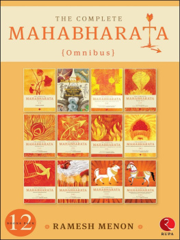 Ramesh Menon The Complete Mahabharata: Volume 1-12