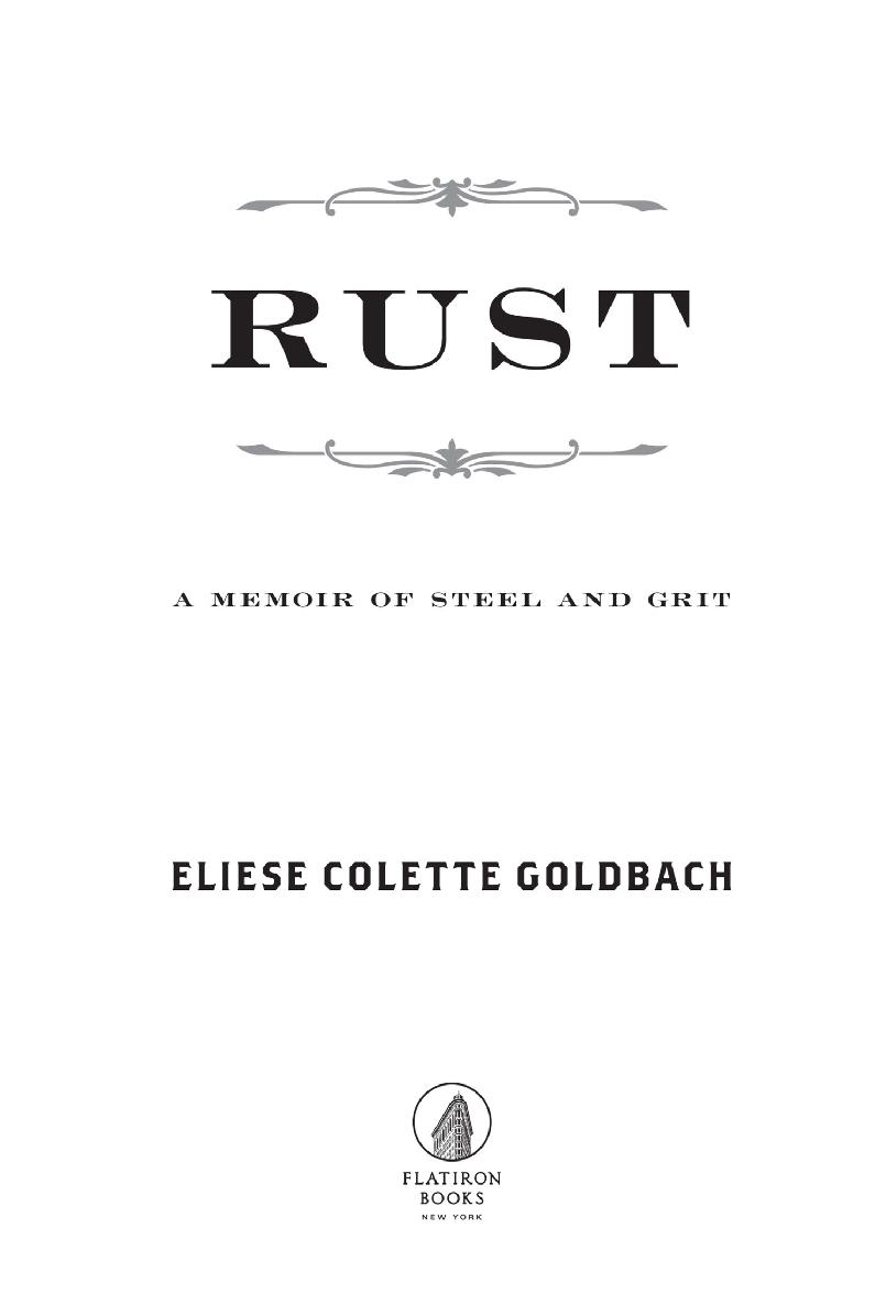 Rust A Memoir of Steel and Grit - image 1