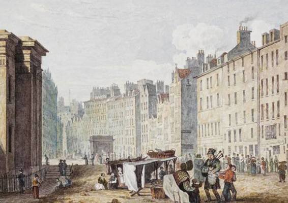 View of the Lawnmarket 1825 by W H Lizars A TREATISE OF HUMAN NATURE - photo 8