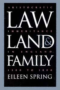 title Law Land Family Aristocratic Inheritance in England 1300 to - photo 1