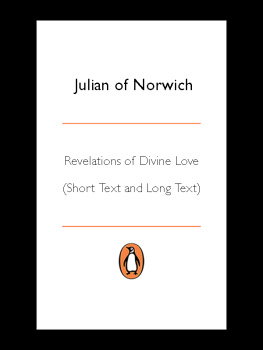Julian of Norwich - Revelations of Divine Love