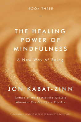 Jon Kabat-Zinn The Healing Power of Mindfulness: A New Way of Being