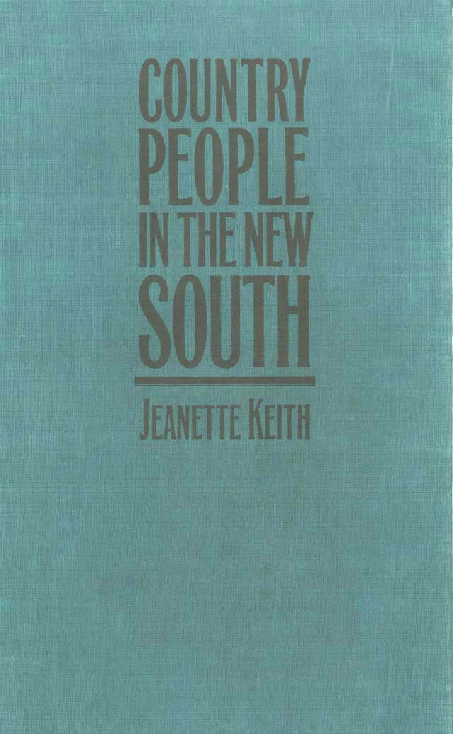 Country People in the New South title Country People in the New - photo 1