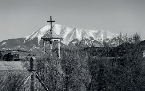 A Catholic church in Westonnow an artists studioframed by the Spanish Peaks - photo 5