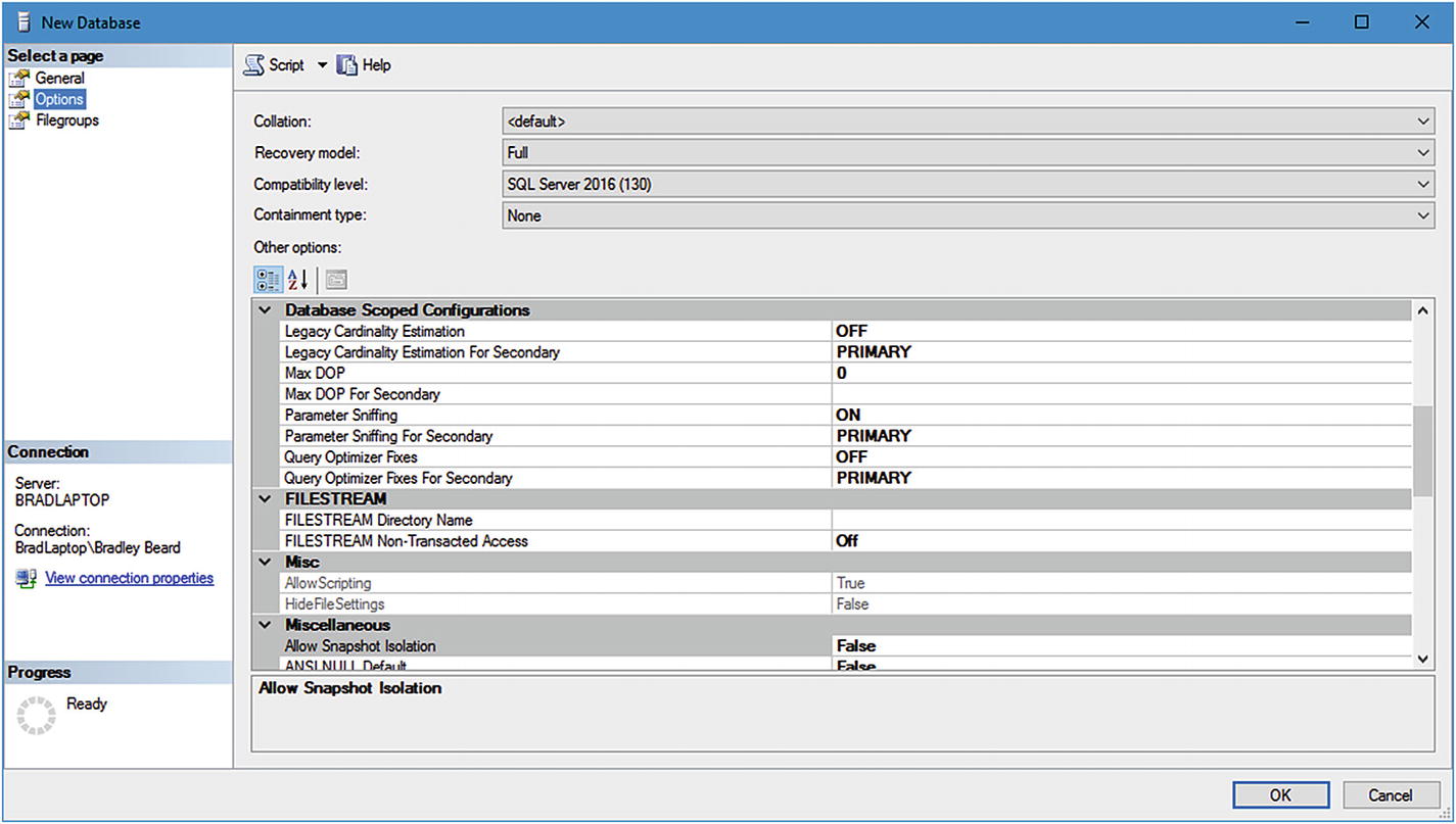 Figure 1-2 Options The initial interface for the Options area is now - photo 2