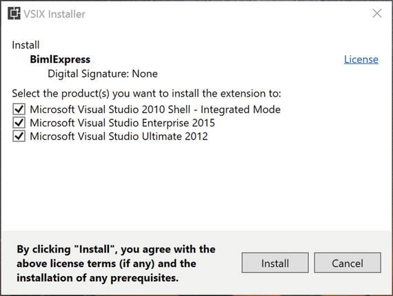 Figure 1-2 BimlExpress installation window Tip If you would like to - photo 2