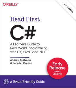 Jennifer Greene - Greene, J: Head First C#, 4e