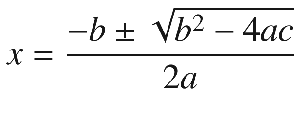 But this is just the solution to the quadratic equation ax 2 bx c 0 where - photo 3