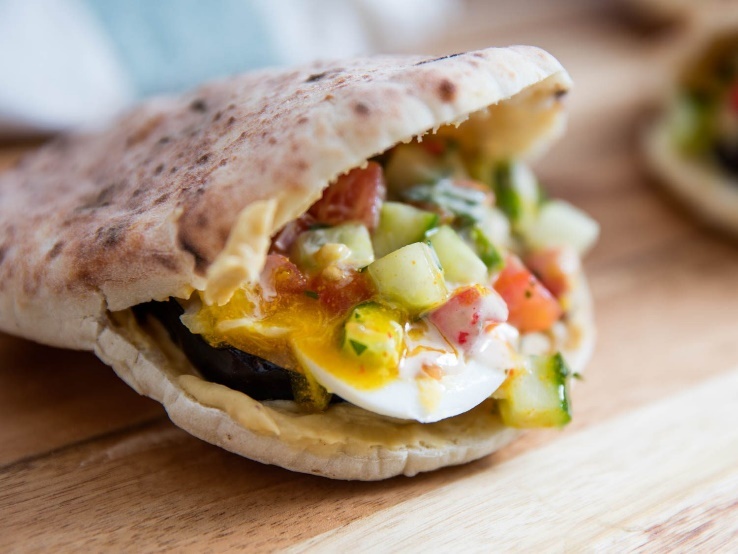 Falafel gets more attention but sabich is another very popular snack and - photo 6