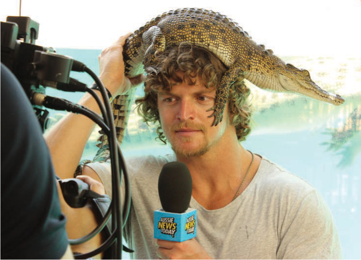 At Crocosaurus Cove in the Northern Territory for Tourism Australia Do crocs - photo 15