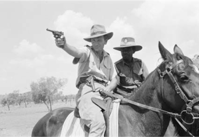 Constable Darken of the NT Police and his Aboriginal deputy shoot at - photo 4