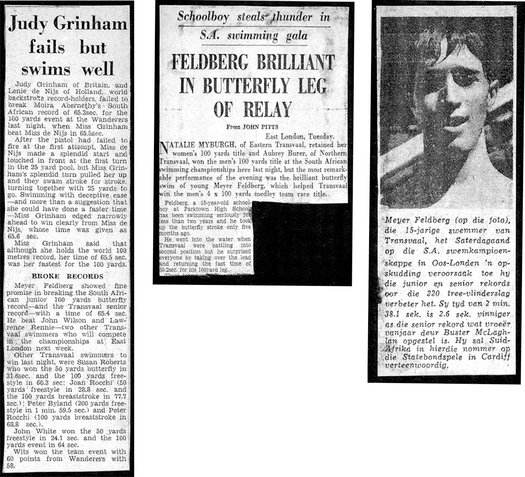 South African news clipping When I was fifteen I won the South African - photo 5