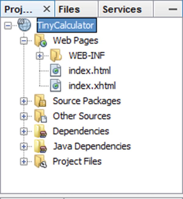 Figure 1-5 Projects tree From the File menu choose New Fileor press the - photo 5