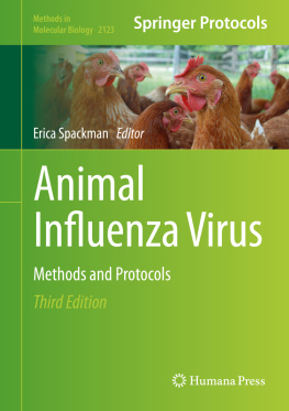 Erica Spackman (editor) - Animal Influenza Virus: Methods and Protocols (Methods in Molecular Biology (2123), Band 2123)