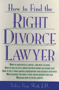 title How to Find the Right Divorce Lawyer author West Robin - photo 1