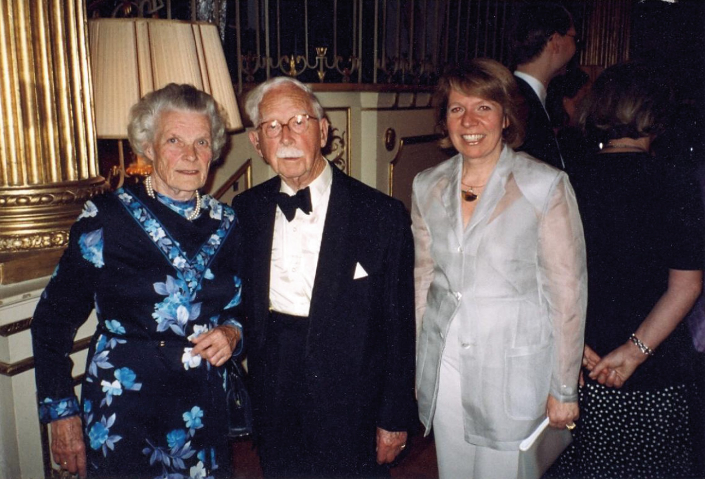 Fig 11 With Harold Ridley and his wife Elisabeth at SOE in Stockholm 1999 - photo 3