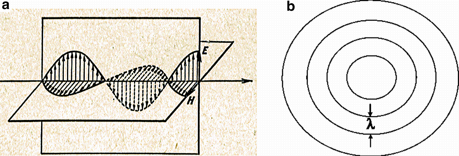 Fig 11 a Propagating electromagnetic wave Arrow points toward the - photo 1