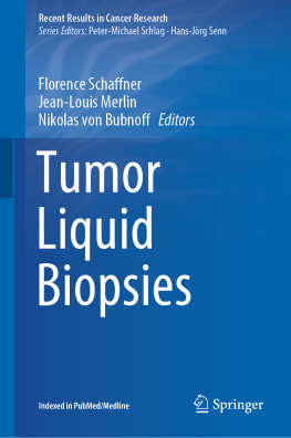 Florence Schaffner Tumor Liquid Biopsies