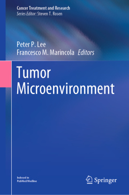 Peter P. Lee Tumor Microenvironment