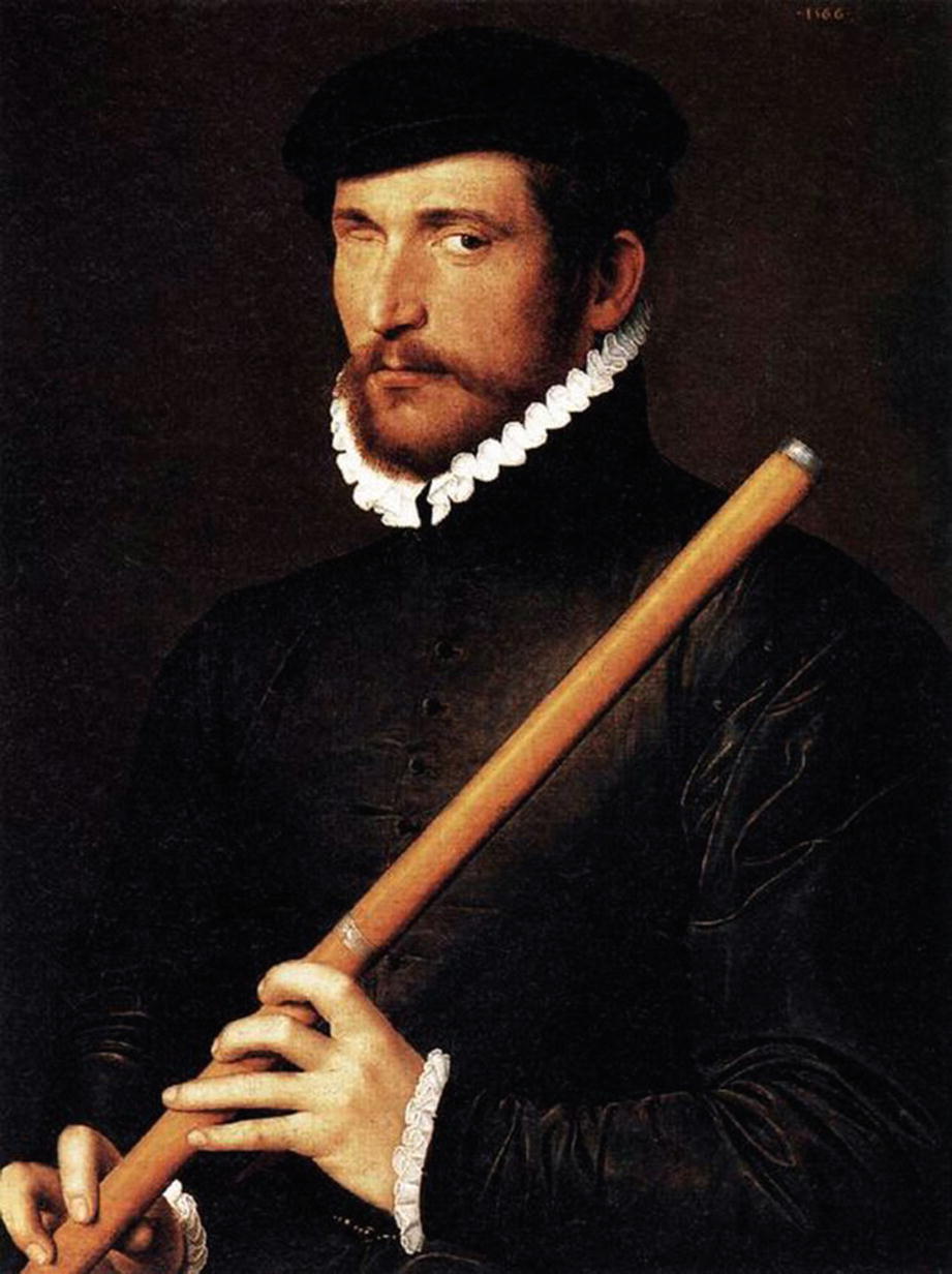 Portrait of a Flautist with One Eye 1566 Anonymous Artist Louvre Museum - photo 3