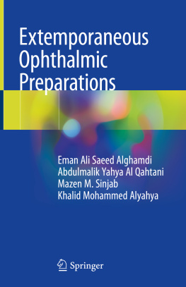 Eman Ali Saeed Alghamdi Extemporaneous Ophthalmic Preparations