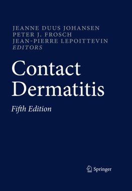 Jeanne Duus Johansen (editor) - Contact Dermatitis