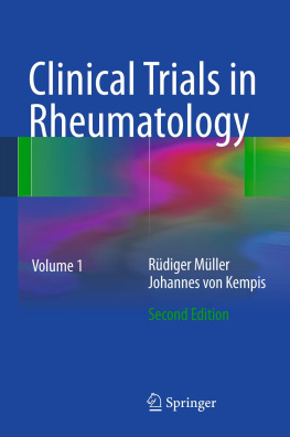 Rudiger Muller - Clinical Trials in Rheumatology