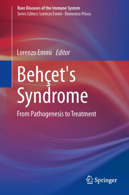 L. Emmi (editor) Behçets syndrome. From pathogenesis to treatment