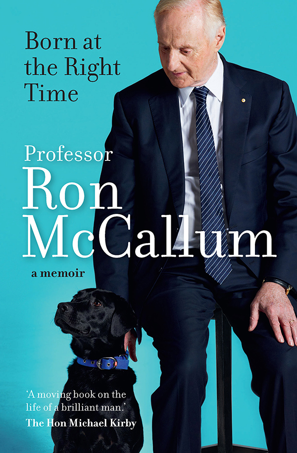 Ron McCallum AO is Emeritus Professor of Law at the University of Sydney the - photo 1