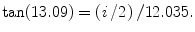 Solving for i and therefore i 2278 mm The simplified version of the eye - photo 3