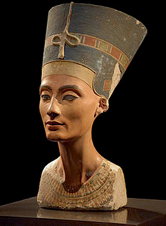 Fig 13 Queen Nefertiti 13701330 BC of ancient Egypt with thick black eye - photo 3