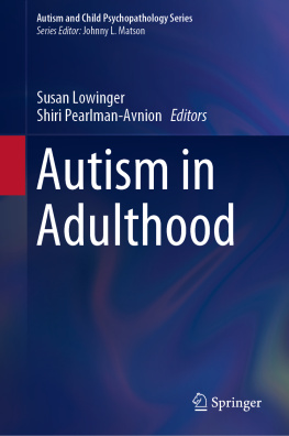 Susan Lowinger Autism in Adulthood