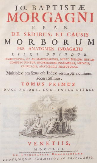 Fig 18 The first page of the most famous book of Morgagni De sedibus et - photo 8