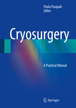 Paola Pasquali - Cryosurgery