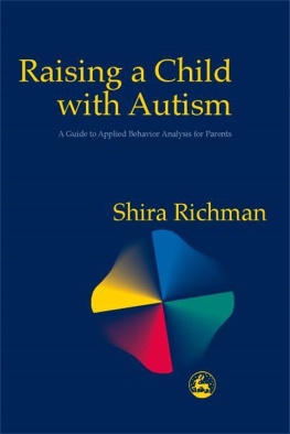 Richman Shira - Raising a Child with Autism