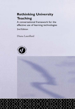 Laurillard Diana Rethinking University Teaching