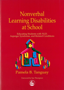 Tanguay Pamela B. - Nonverbal Learning Disabilities at School