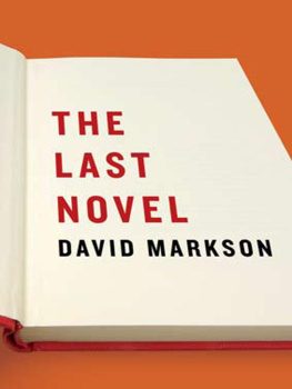 David Markson - The Last Novel