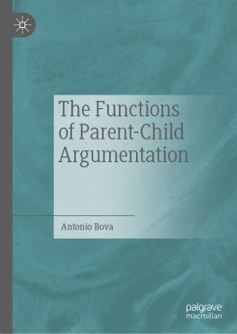 Antonio Bova The Functions of Parent-Child Argumentation