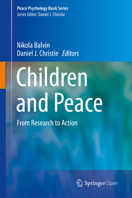 Nikola Balvin - Children and Peace: From Research to Action