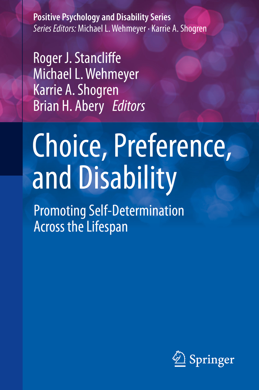 Positive Psychology and Disability Series Series Editors Michael L Wehmeyer - photo 1