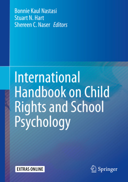 Bonnie Kaul Nastasi - International Handbook on Child Rights and School Psychology