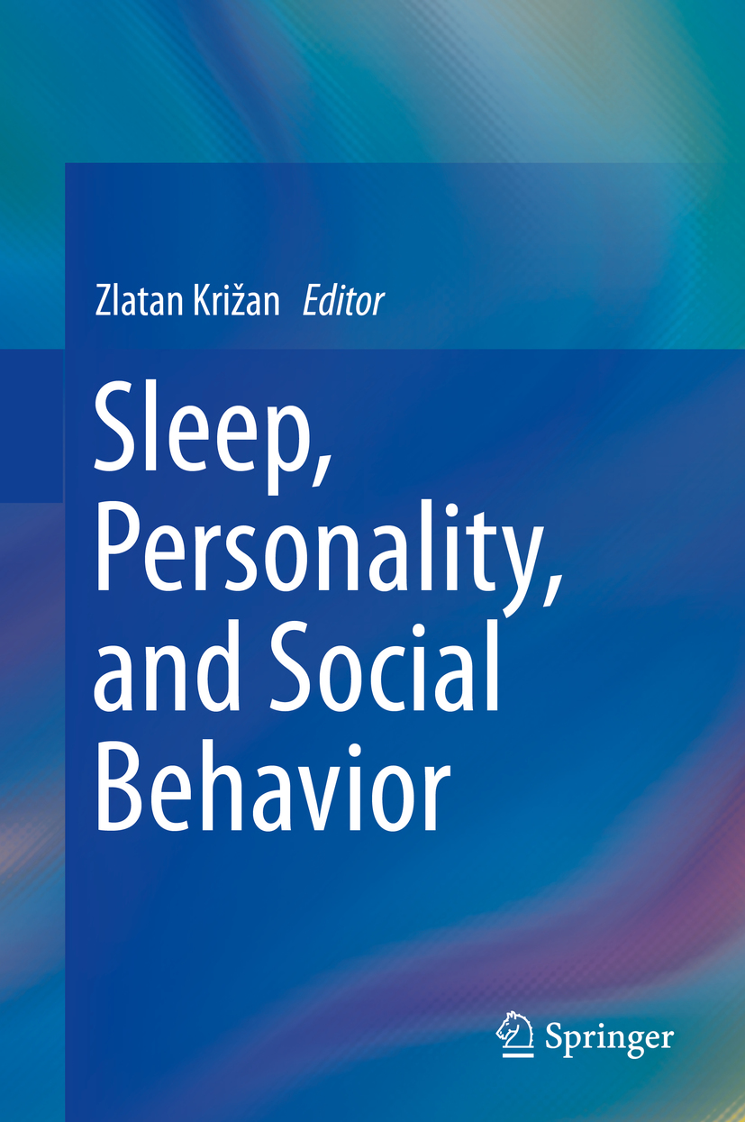 Editor Zlatan Krian Sleep Personality and Social Behavior Editor - photo 1